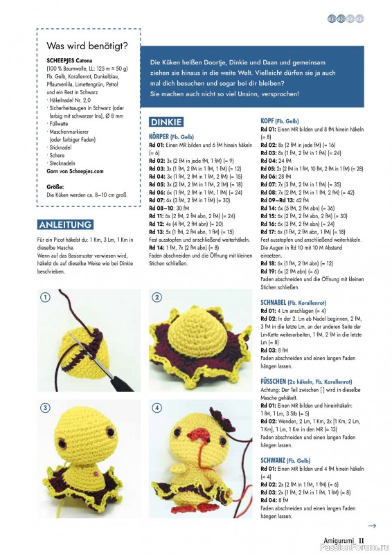 Вязаные проекты в журнале &laquo;Hakeln Best of Amigurumi №25 2026&raquo;