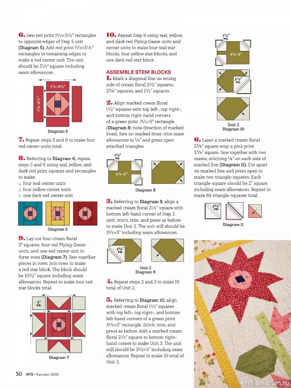 Коллекция проектов для рукодельниц в журнале &laquo;American Patchwork & Quilting №200 2026&raquo;