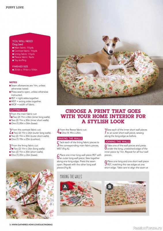 Коллекция проектов для рукодельниц в журнале &laquo;Love Patchwork & Quilting №160 2026&raquo;