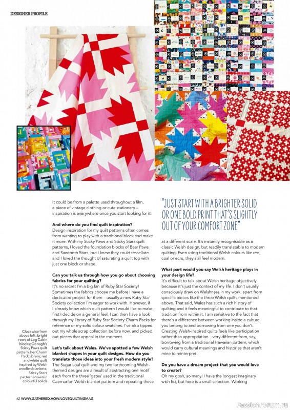 Коллекция проектов для рукодельниц в журнале &laquo;Love Patchwork & Quilting №162 2026&raquo;