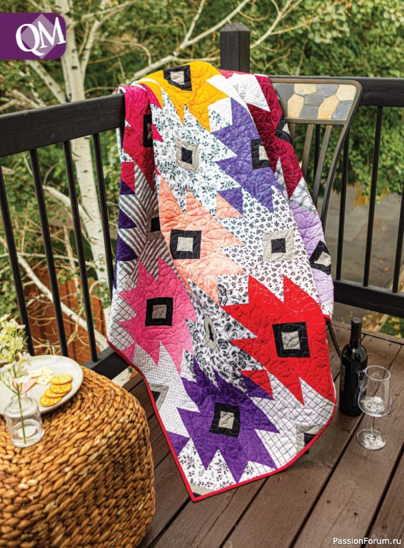 Коллекция проектов для рукодельниц в журнале «Quiltmaker - Winter 2026»