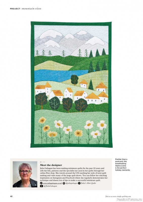 Коллекция проектов для рукодельниц в журнале &laquo;Todays Quilter №143 2026&raquo;