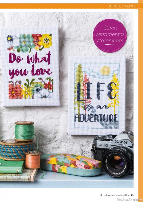 Коллекция вышивки в журнале «Ultimate CrossStitch Collection - Contemporary 2026»