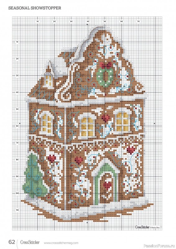 Коллекция вышивки в журнале &laquo;CrossStitcher №442 2026&raquo;