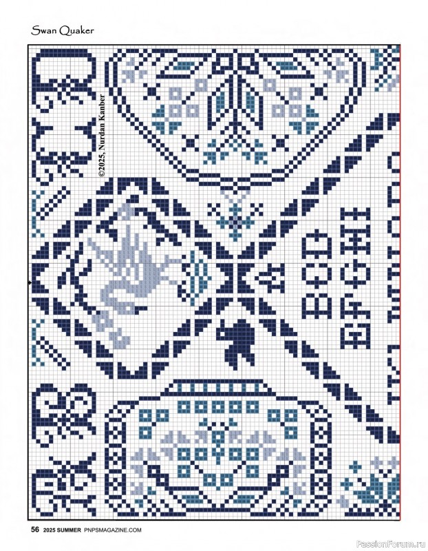 Коллекция вышивки в журнале «Punch Needle & Primitive Stitcher - Summer 2025»