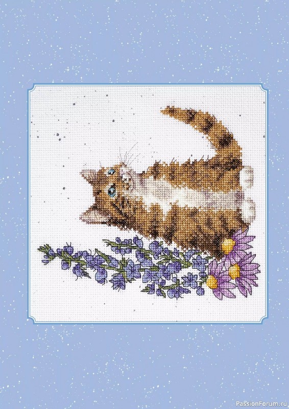 Коллекция вышивки в журнале «The World of Cross Stitching №339 2023»