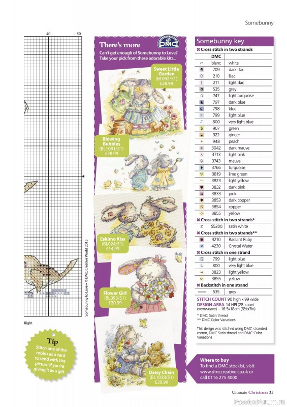 Коллекция вышивки в журнале «Ultimate Crossstitch Christmas №7 2025»