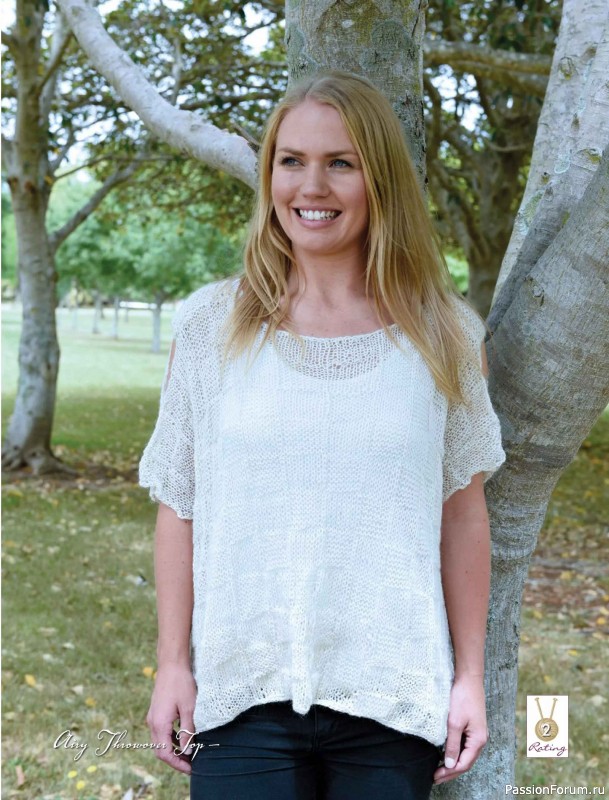 Вязаные модели спицами в журнале &laquo;Australian Knitting Vol.18 №1 2026&raquo;