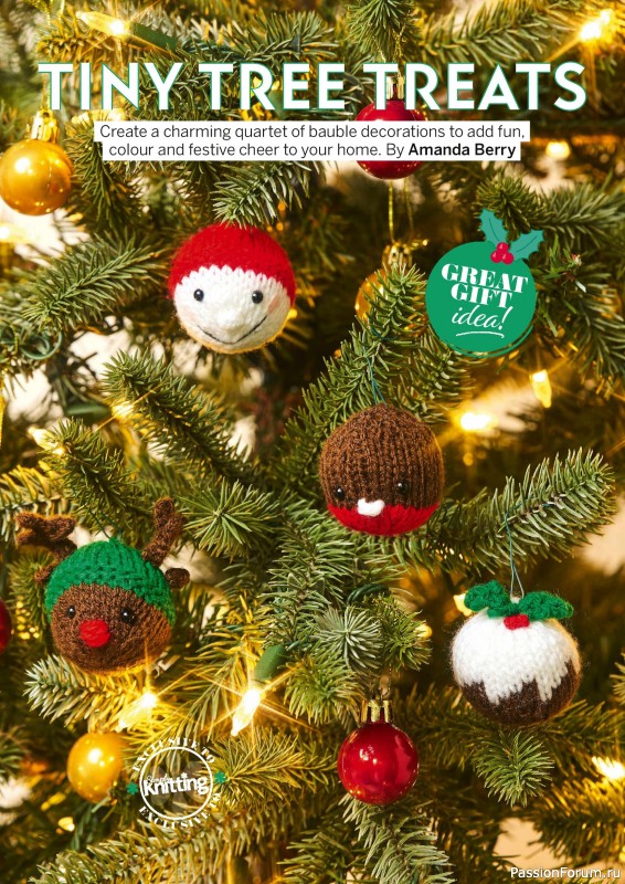 Вязаные проекты крючком в журнале «Simply Knitting №270 2025»