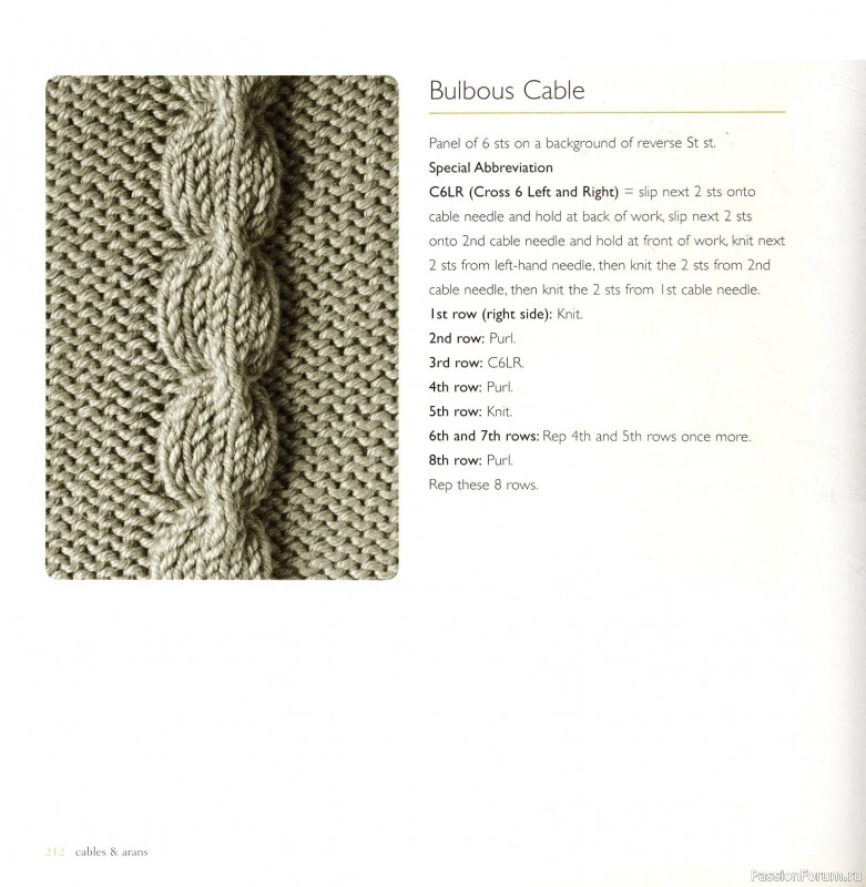 Вязаные проекты в книге «Cables & Aran Stitches-250 to Knit». Продолжение