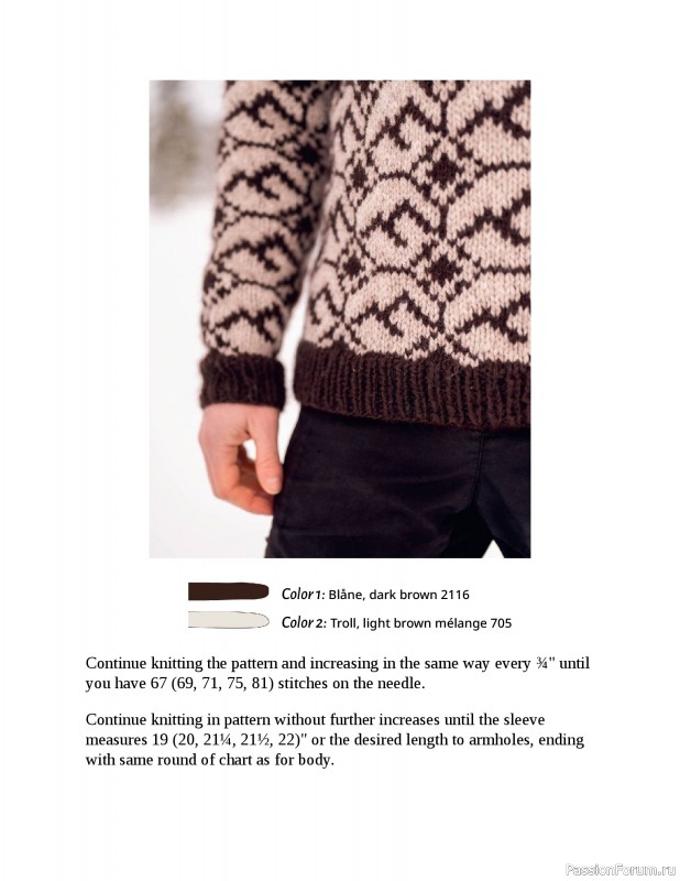 Вязаные проекты в книге «Happy Nordic Knits». Продолжение