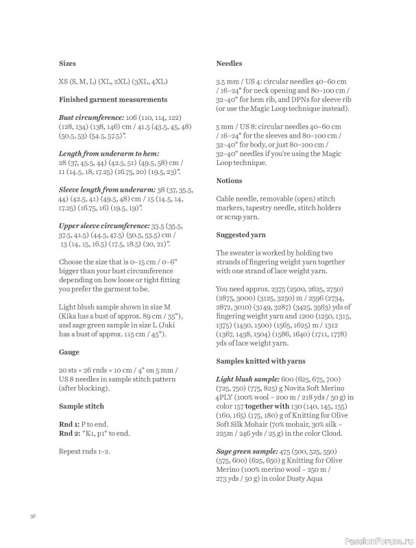 Вязаные проекты в книге &laquo;Knits to Wear&raquo;