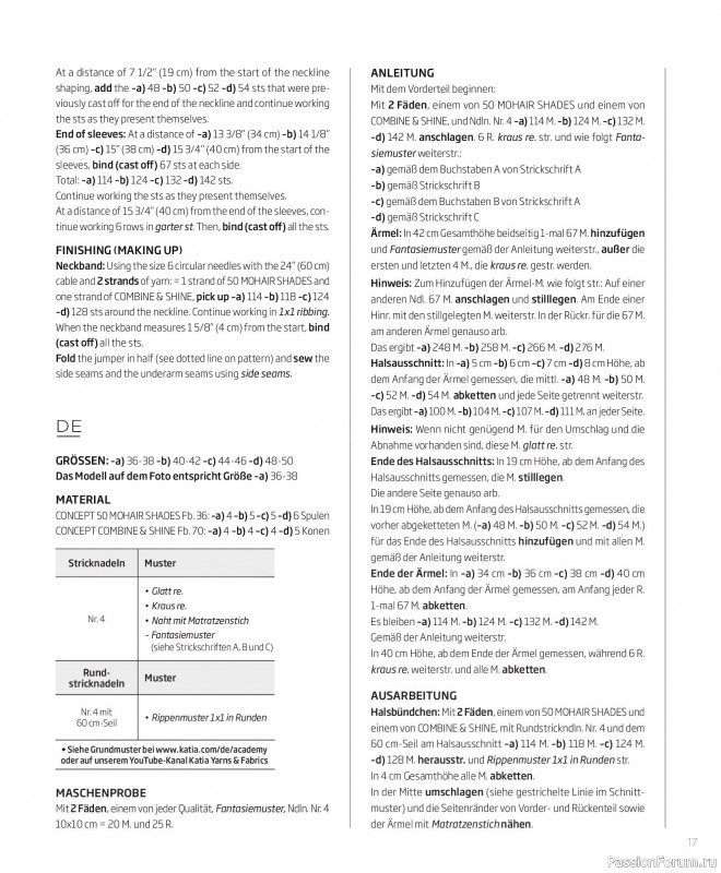 Вязаные проекты в журнале «Concept by Katia All Seasons №7 2026». Часть 1