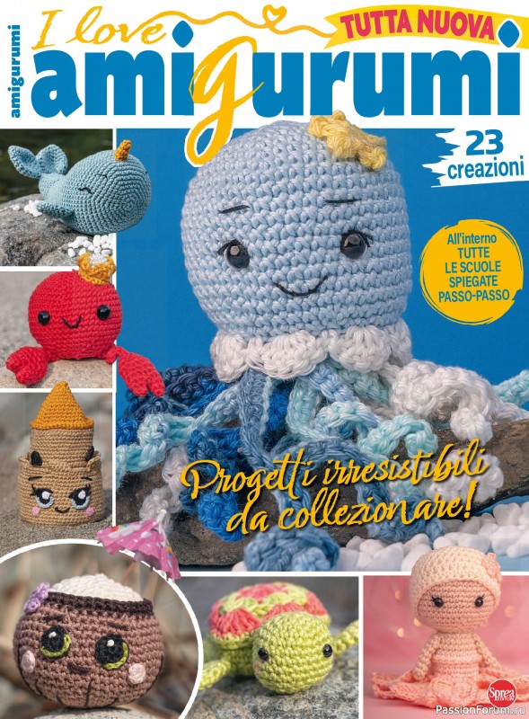 Вязаные проекты крючком в журнале «I Love Amigurumi №27 2025»