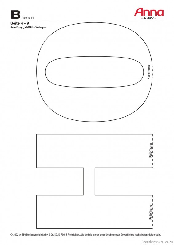 Коллекция проектов для рукодельниц в журнале «Anna №4 2022 Germany»