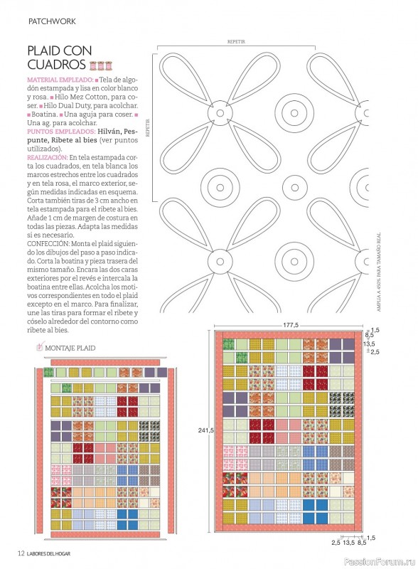 Коллекция проектов для рукодельниц в журнале «Labores del hogar №771 2024»