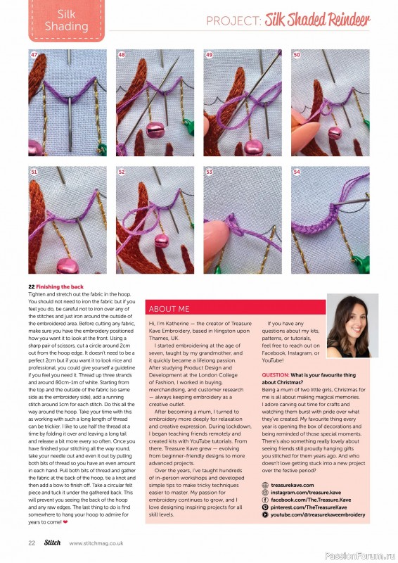 Коллекция проектов для рукодельниц в журнале «Stitch Magazine №158 2025»