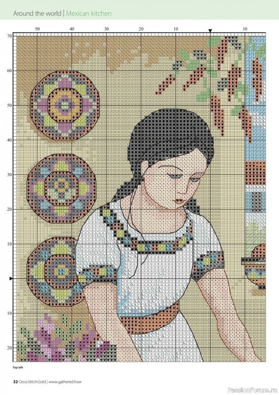 Коллекция вышивки в журнале «Cross Stitch Gold - Figures Collection 2023»