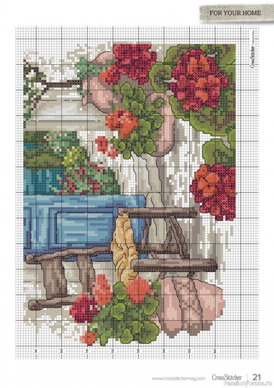 Коллекция вышивки в журнале «CrossStitcher №387 2022»