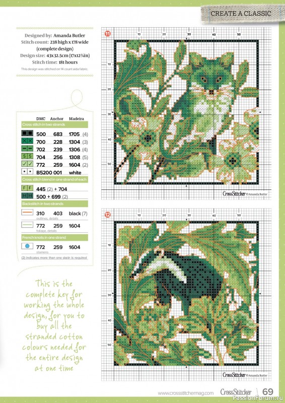 Коллекция вышивки в журнале «CrossStitcher №421 2025»