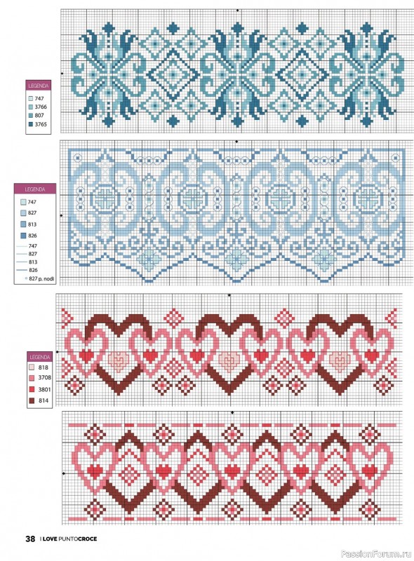 Коллекция вышивки в журнале «I Love Punto Croce Speciale №10 2022»