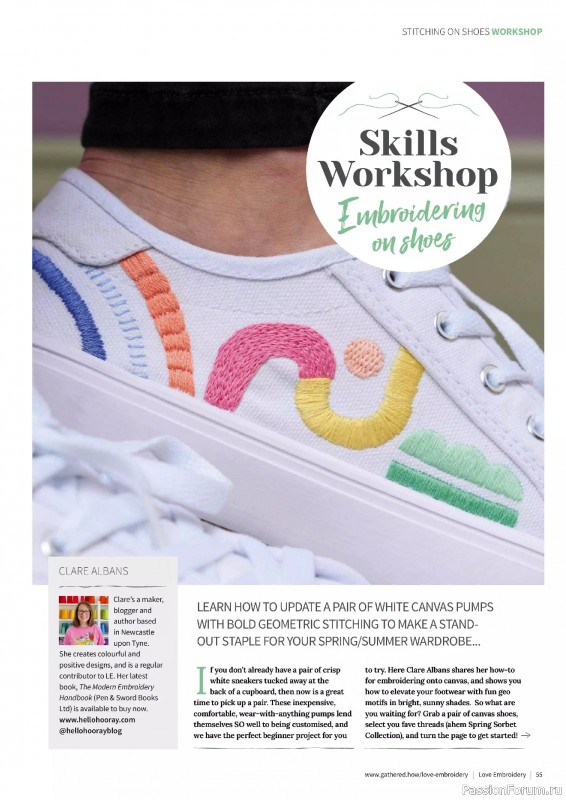 Коллекция вышивки в журнале «Love Embroidery №63 2025»