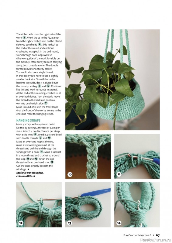 Вязаные проекты крючком в журнале «Fun Crochet Magazine №6 2022»