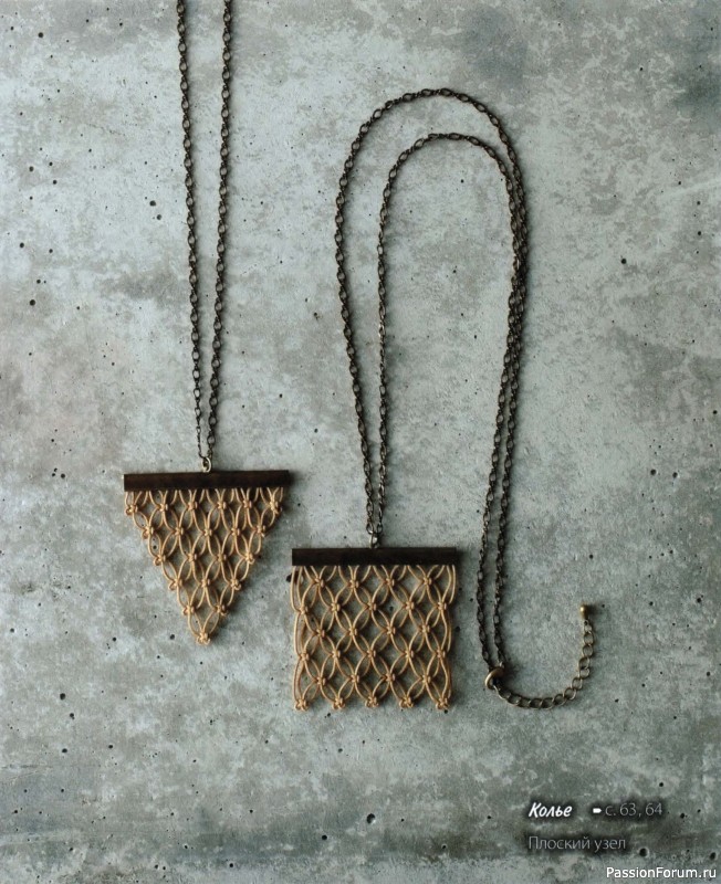 Коллекция проектов для рукодельниц в книге &laquo;Японское ажурное макраме&raquo;