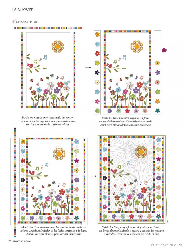 Коллекция проектов для рукодельниц в журнале «Labores del hogan №763 2023»