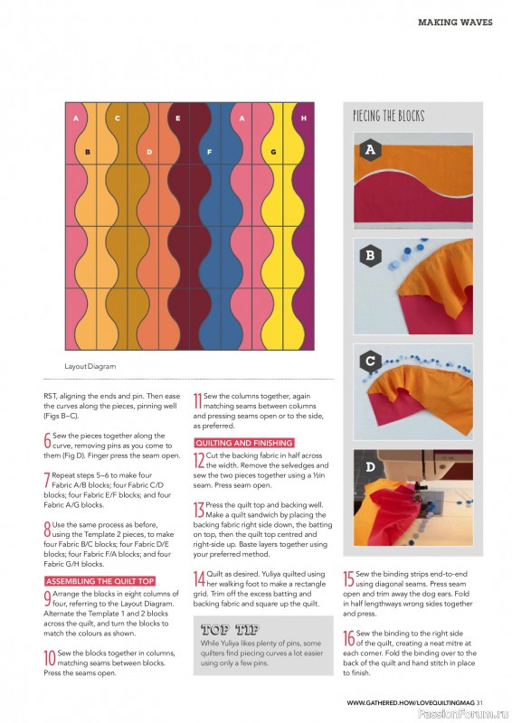 Коллекция проектов для рукодельниц в журнале &laquo;Love Patchwork & Quilting №158 2025&raquo;