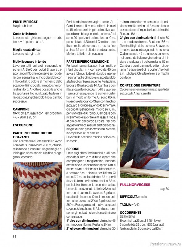 Коллекция проектов для рукодельниц в журнале «Mani di Fata Speciale №2 2025 Maglia Donna»