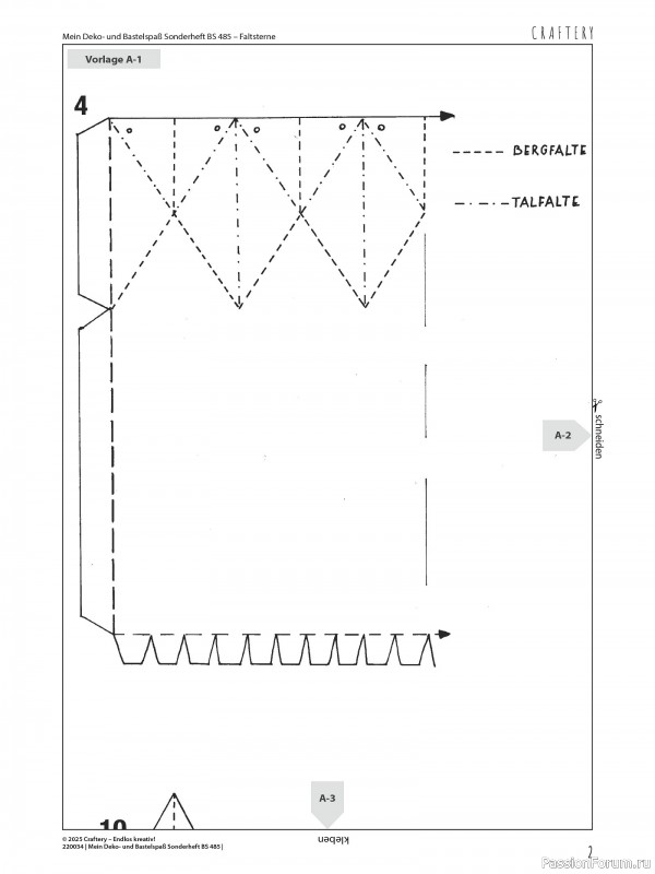 Коллекция проектов для рукодельниц в журнале «Mein Deko und Bastelspaß BS485 2025»