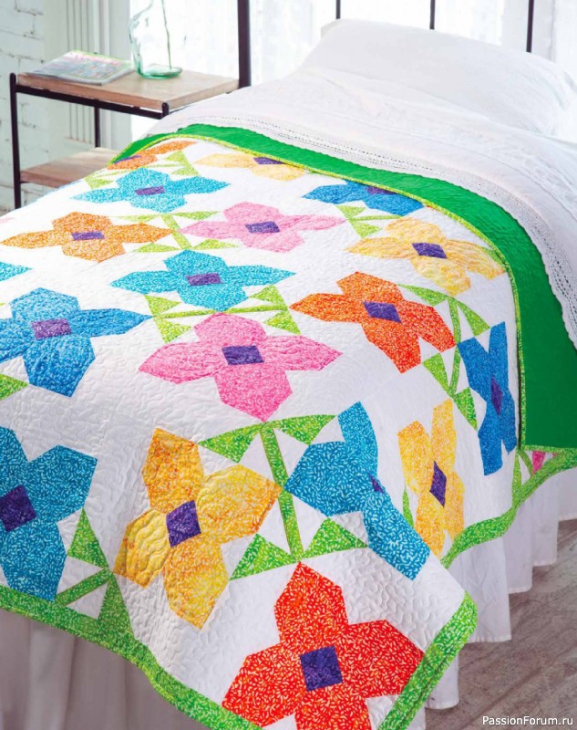 Коллекция проектов для рукодельниц в журнале &laquo;Quilter's World - Summer 2026&raquo;