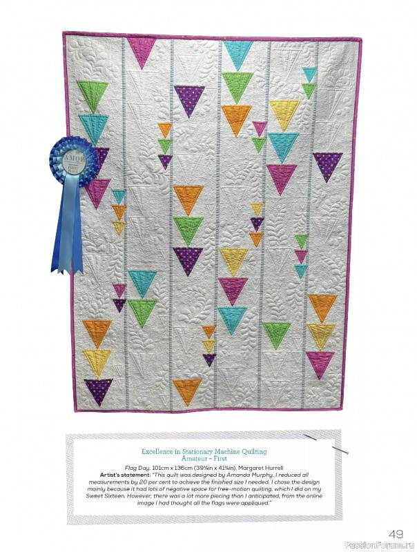 Коллекция проектов для рукодельниц в журнале «Quilters Companion №134 2025»