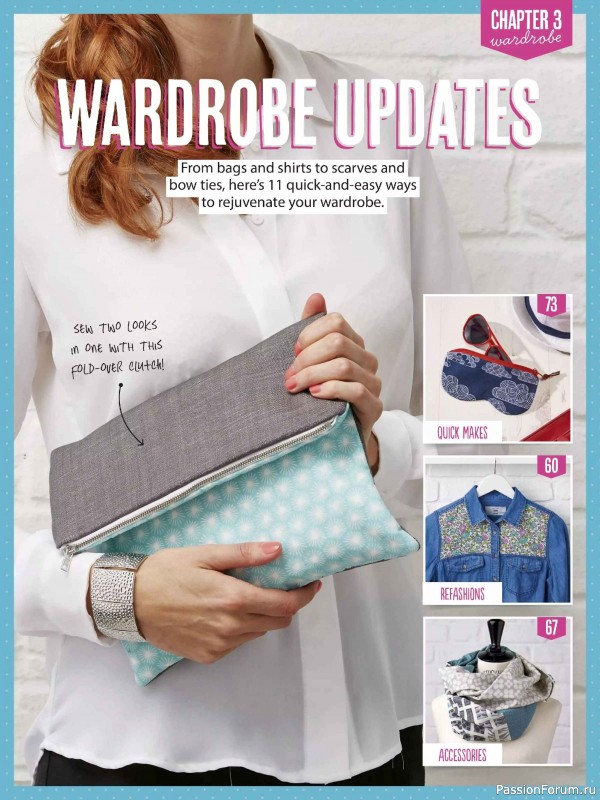 Коллекция проектов для рукодельниц в журнале «Simply Sewing Special 2026».