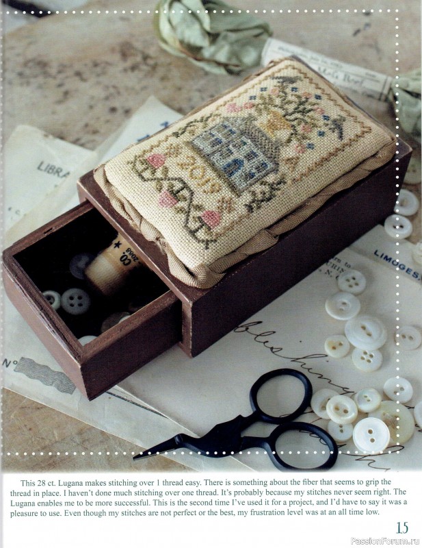 Коллекция вышивки в книге «Sewing Club»