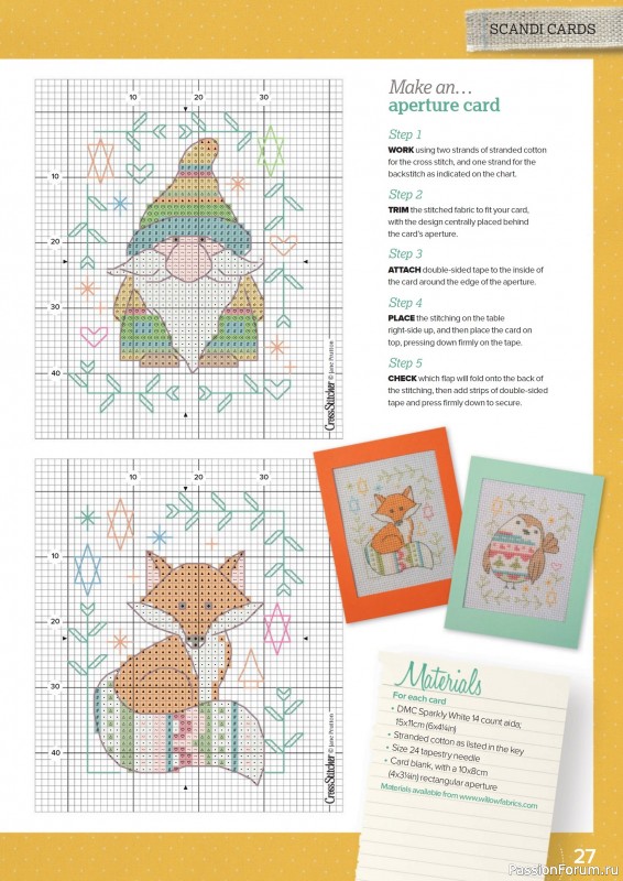 Коллекция вышивки в журнале «CrossStitcher №428 2025»