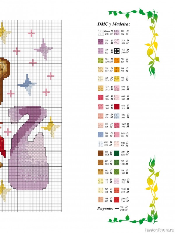 Коллекция вышивки в журнале &laquo;Solo iniciales en Punto de Cruz №1 2026&raquo;