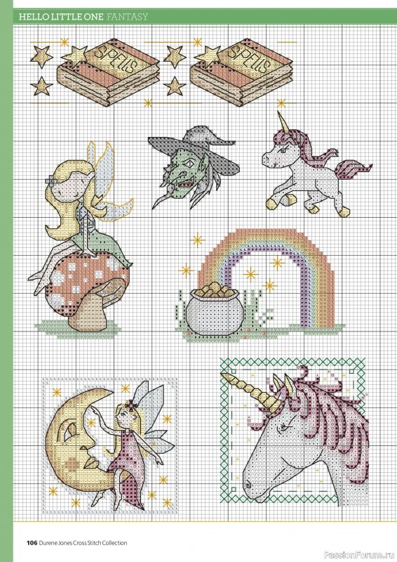 Коллекция вышивки в журнале &laquo;Ultimate Cross Stitch Collection - Durene Jones 2026&raquo;. Часть 2.