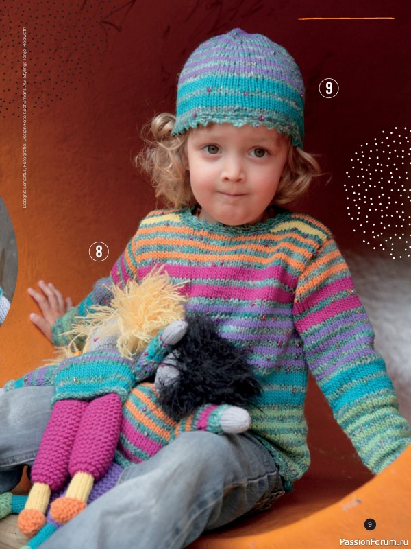 Вязаные модели для детей в журнале &laquo;Kinder Maschenmode №4 2026&raquo;