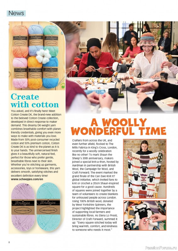 Вязаные проекты крючком в журнале «Crochet Now №128 2025»