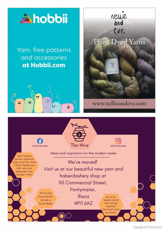 Вязаные проекты крючком в журнале &laquo;Inside Crochet №187 2026&raquo;