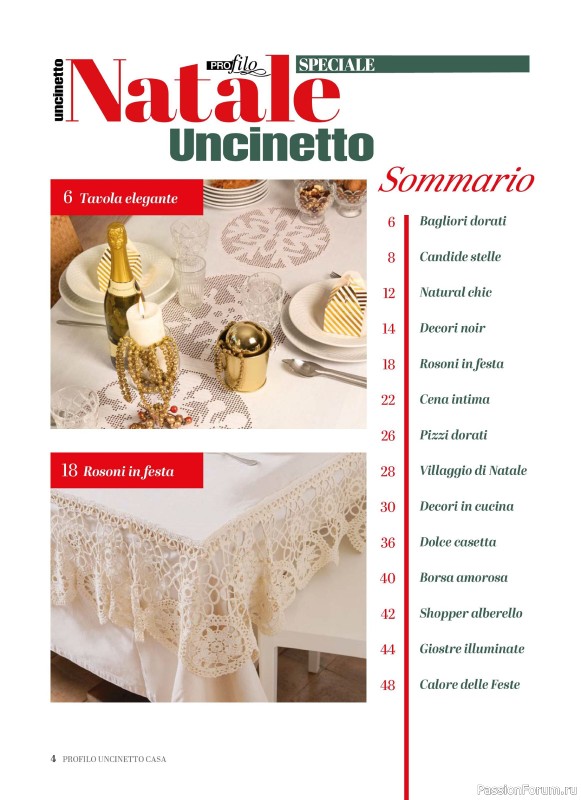 Вязаные проекты крючком в журнале «Profilo Uncinetto Casa №2 2026»