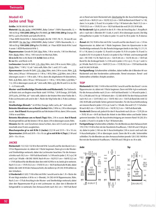 Вязаные проекты спицами в журнале &laquo;Hundert Seiten voller Ideen №2 2026&raquo;