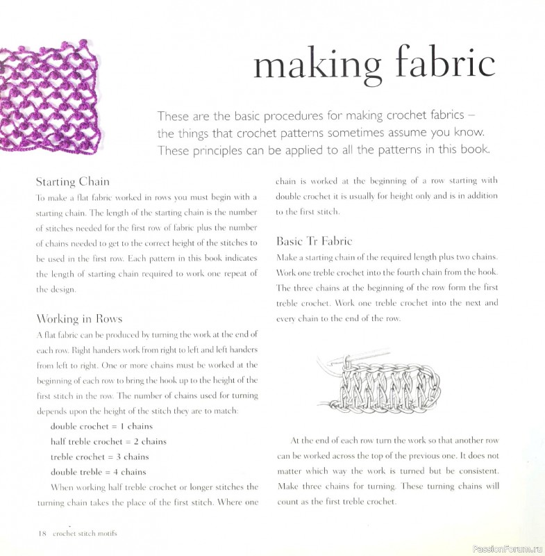 Вязаные проекты в книге &laquo;Crochet Stitch Motifs&raquo;.