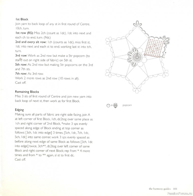 Вязаные проекты в книге &laquo;Crochet Stitch Motifs&raquo;.