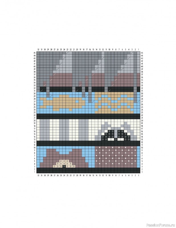 Вязаные проекты в книге «Knitting the U.S.A.». Часть 1