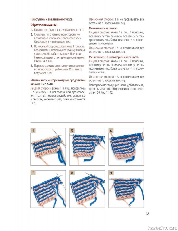 Вязаные проекты в книге «Вяжем спицами домашнюю обувь».