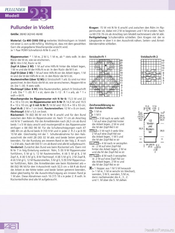 Вязаные проекты в журнале «Meine Strickmode MS108 2023»