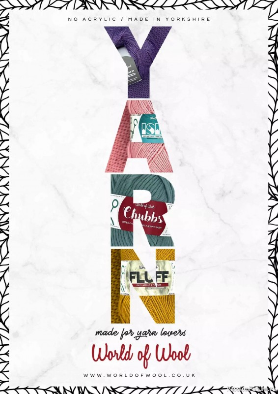 Вязаные проекты в журнале «Simply Knitting №271 2025»